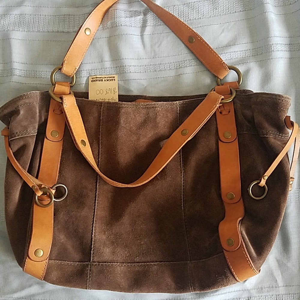Lucky Brand Suede Purse